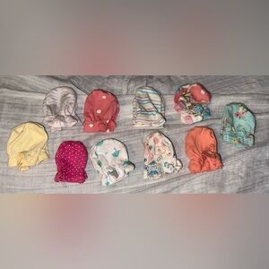 Carter's Multicolor Baby Mittens Set